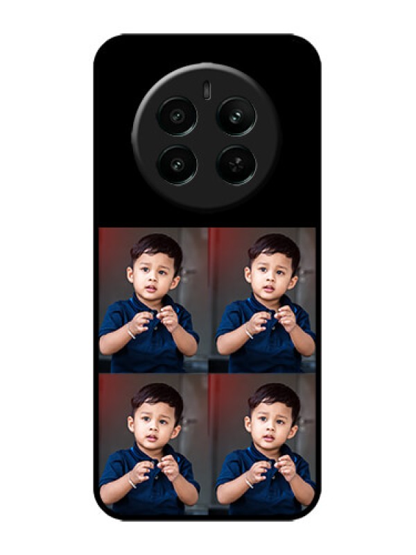Custom Realme 12 Plus 5G Custom Metal Phone Case - 4 Image Holder Design