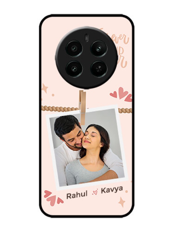 Custom Realme 12 Plus 5G Custom Metal Phone Case - Forever And Ever Love Design