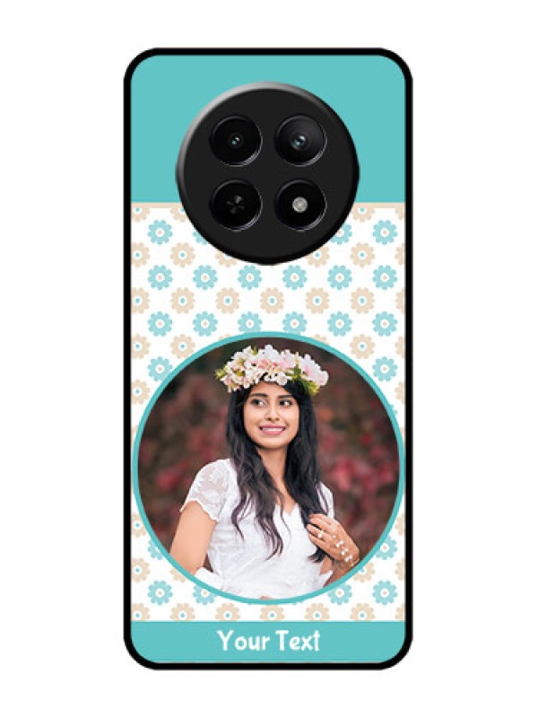 Custom Realme 12x 5G Custom Metal Phone Case - Beautiful Flowers Design