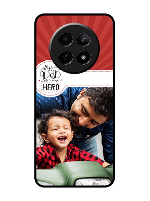 Custom Realme 12x 5G Custom Metal Phone Case - My Dad Hero Design
