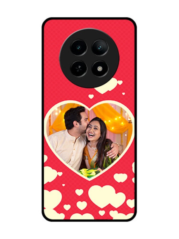 Custom Realme 13 5G Custom Metal Phone CaseLove Symbols Phone Cover Design