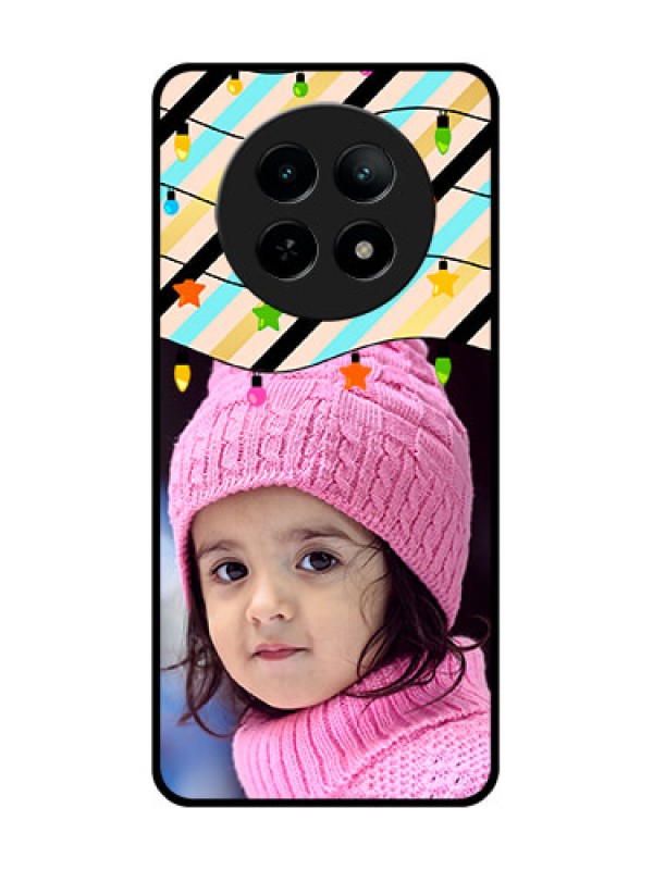 Custom Realme 13 5G Custom Metal Phone CaseLights Hanging Design