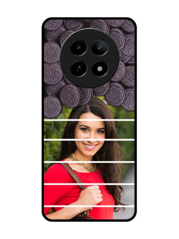 Custom Realme 13 5G Custom Metal Phone CaseWith Oreo Biscuit Design