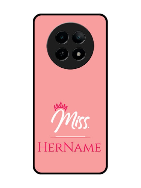 Custom Realme 13 5G Custom Metal Phone CaseMrs With Name Design