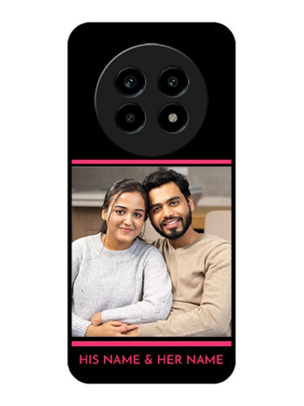 Custom Realme 14 Pro Lite 5G Custom Metal Phone Case - With Add Text Design