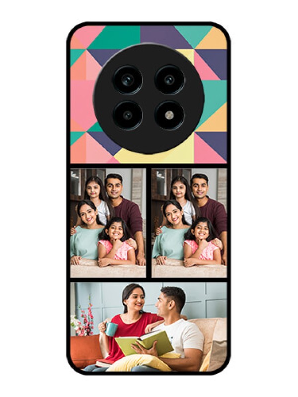 Custom Realme 14 Pro Lite 5G Custom Metal Phone Case - Bulk Pic Upload Design