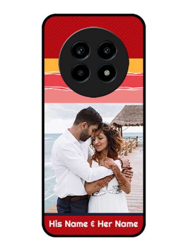 Custom Realme 14 Pro Lite 5G Custom Metal Phone Case - Colorful Case Design