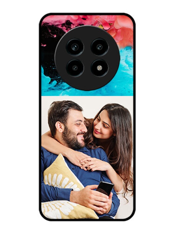 Custom Realme 14 Pro Lite 5G Custom Metal Phone Case - Quote With Acrylic Painting Design