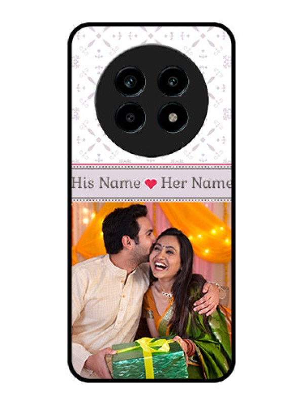 Custom Realme 14 Pro Lite 5G Custom Metal Phone Case - With Photo And Ethnic Design