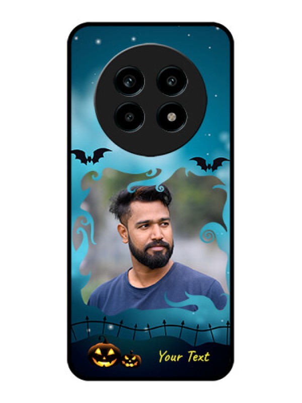 Custom Realme 14 Pro Lite 5G Custom Metal Phone Case - Halloween Frame Design