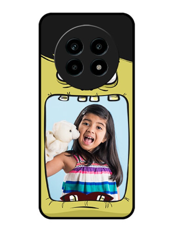 Custom Realme 14 Pro Lite 5G Custom Metal Phone Case - Cartoon Monster Back Case Design