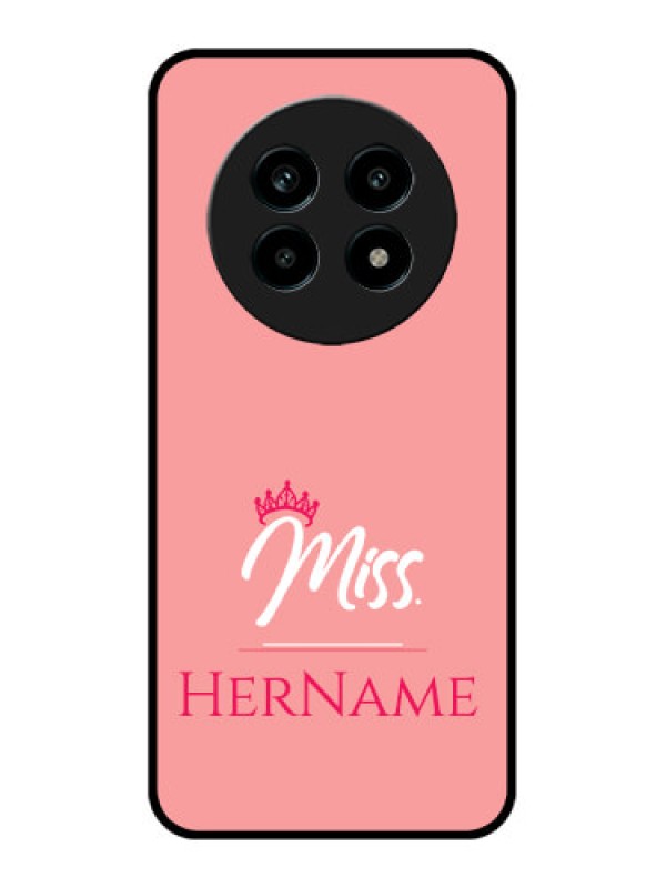 Custom Realme 14 Pro Lite 5G Custom Metal Phone Case - Mrs With Name Design