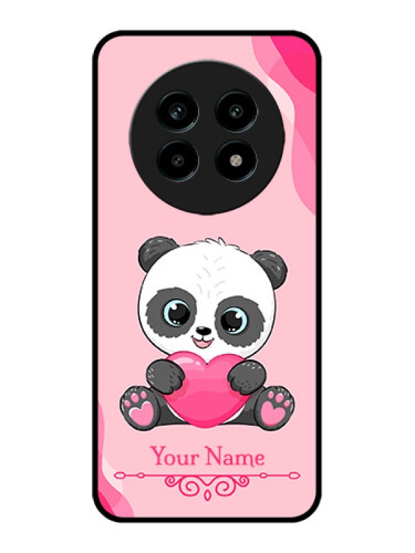Custom Realme 14 Pro Lite 5G Custom Metal Phone Case - Cute Panda Design