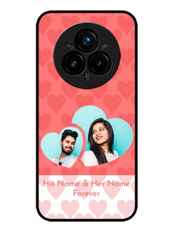 Custom Realme 14 Pro Plus 5G Custom Metal Phone Case - Couple Pic Upload Design