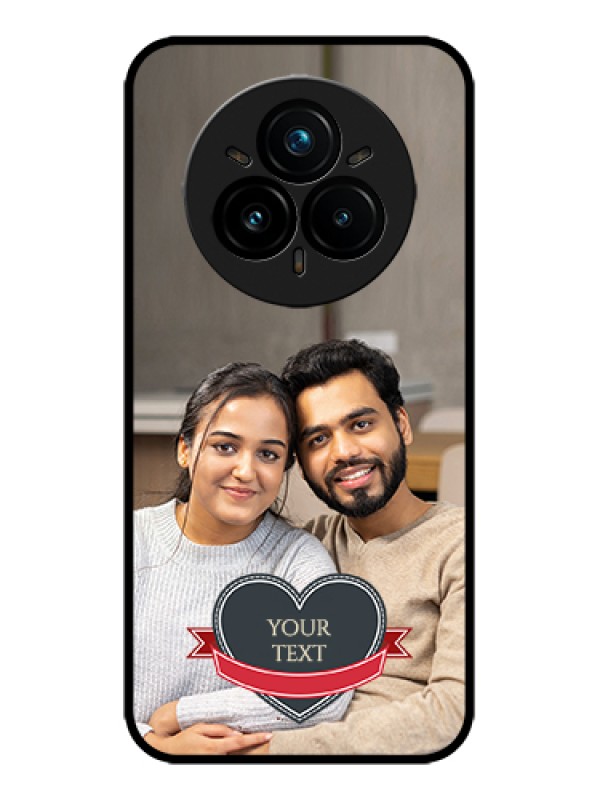 Custom Realme 14 Pro Plus 5G Custom Metal Phone Case - Just Married Couple Design