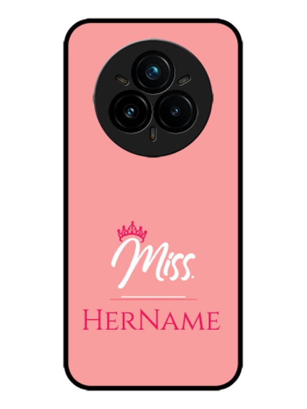 Custom Realme 14 Pro Plus 5G Custom Metal Phone Case - Mrs With Name Design
