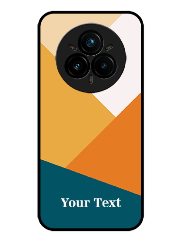 Custom Realme 14 Pro Plus 5G Custom Metal Phone Case - Stacked Multi - Colour Design