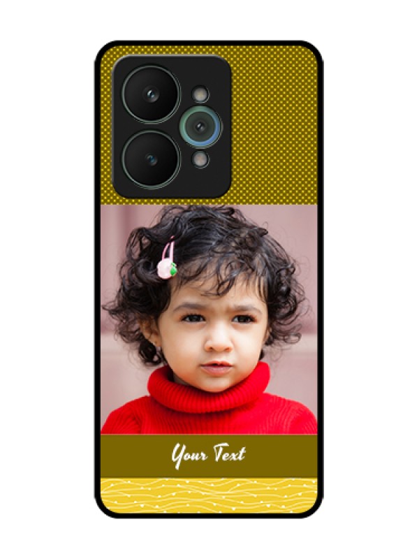 Custom Realme 15 5G Custom Metal Phone Case - Simple Green Color Design