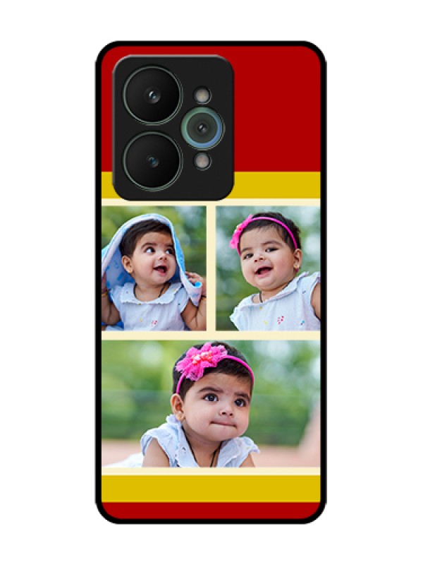 Custom Realme 15 5G Custom Metal Phone Case - Multiple Pic Upload Design