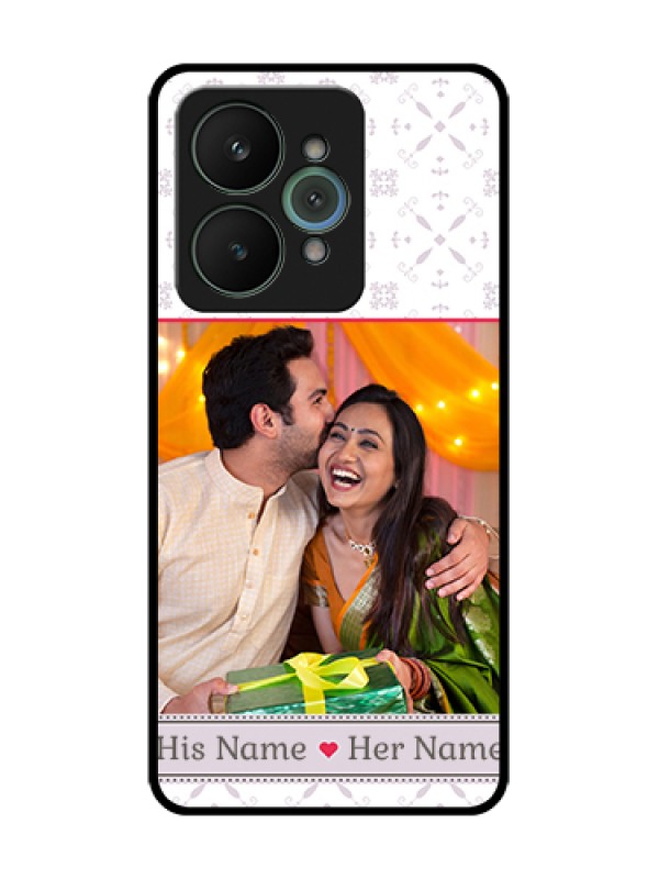 Custom Realme 15 5G Custom Metal Phone Case - With Photo And Ethnic Design