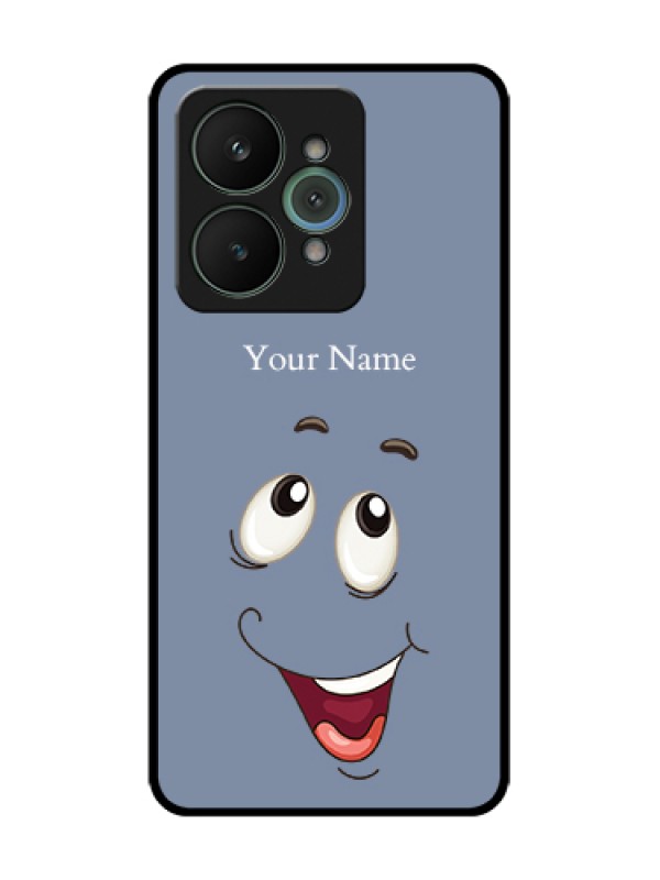 Custom Realme 15 5G Custom Metal Phone Case - Laughing Cartoon Face Design