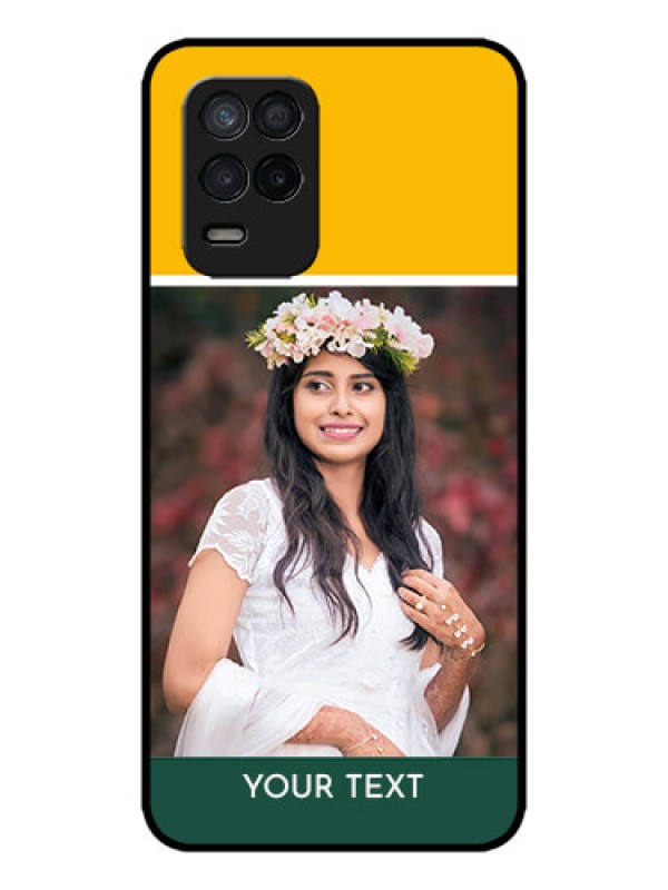 Custom Realme 8 5G Custom Metal Phone Case - Love You Design