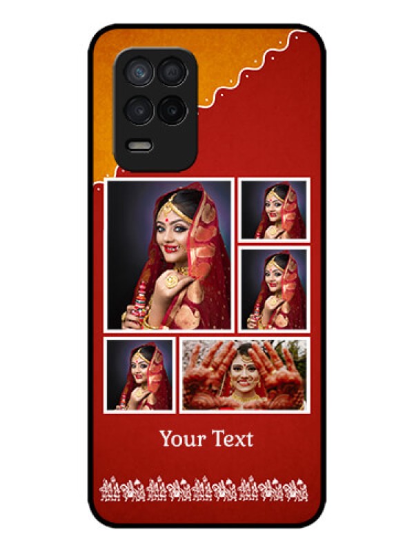 Custom Realme 8 5G Custom Metal Phone Case - Wedding Pic Upload Design