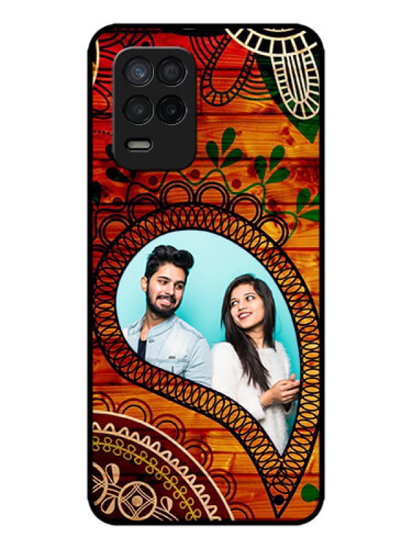 Custom Realme 8 5G Custom Metal Phone Case - Abstract Colorful Design