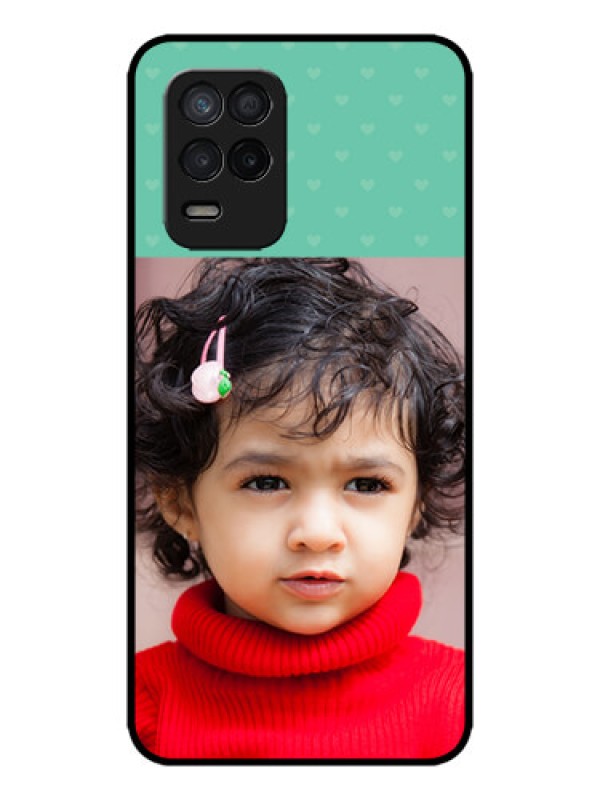 Custom Realme 8 5G Custom Metal Phone Case - Lovers Picture Design