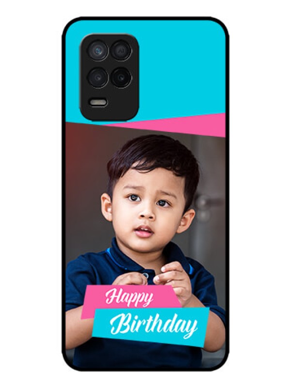 Custom Realme 8 5G Custom Metal Phone Case - Image Holder With 2 Color Design