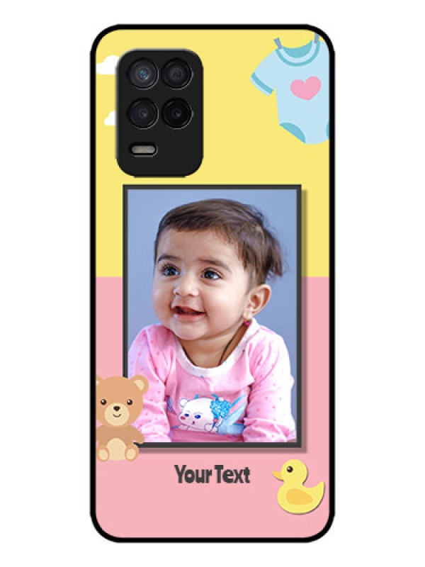 Custom Realme 8 5G Custom Metal Phone Case - Kids 2 Color Design