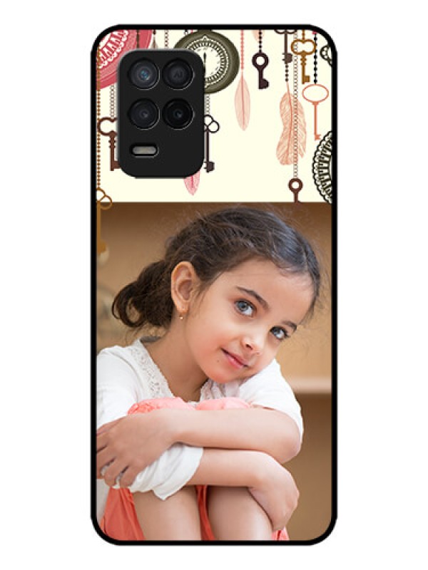 Custom Realme 8 5G Custom Metal Phone Case - Boho Style Design