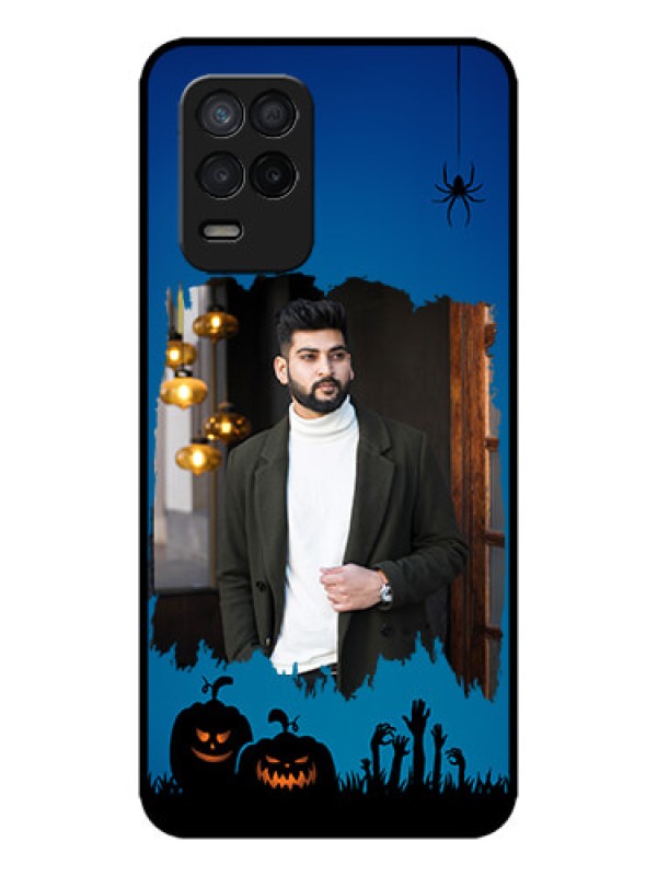 Custom Realme 8 5G Custom Metal Phone Case - With Pro Halloween Design