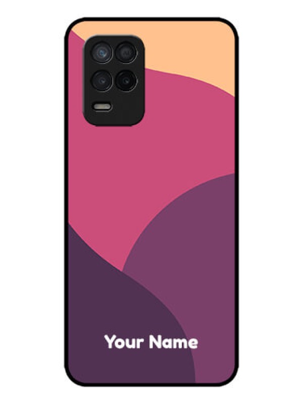 Custom Realme 8 5G Custom Metal Phone Case - Mixed Multi - Colour Abstract Art Design