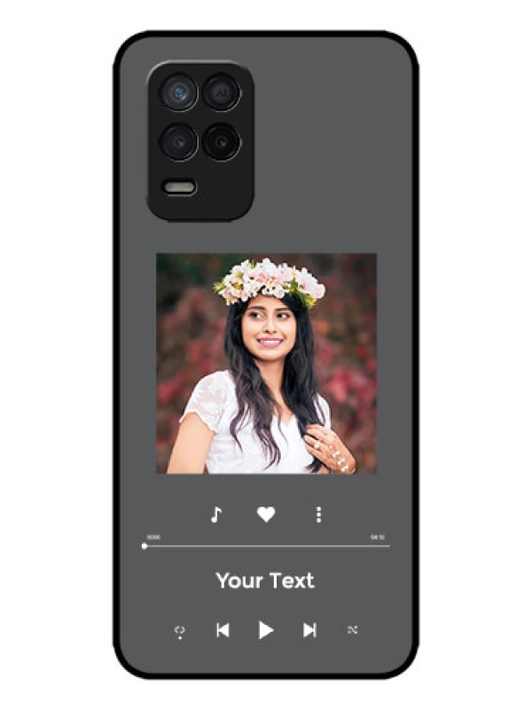 Custom Realme 8 5G Custom Metal Phone Case - Play The Music Design