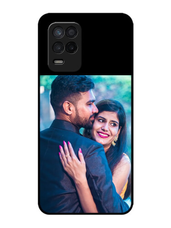 Custom Realme 8 5G Custom Metal Phone Case - Upload Full Picture With Custom Color Design