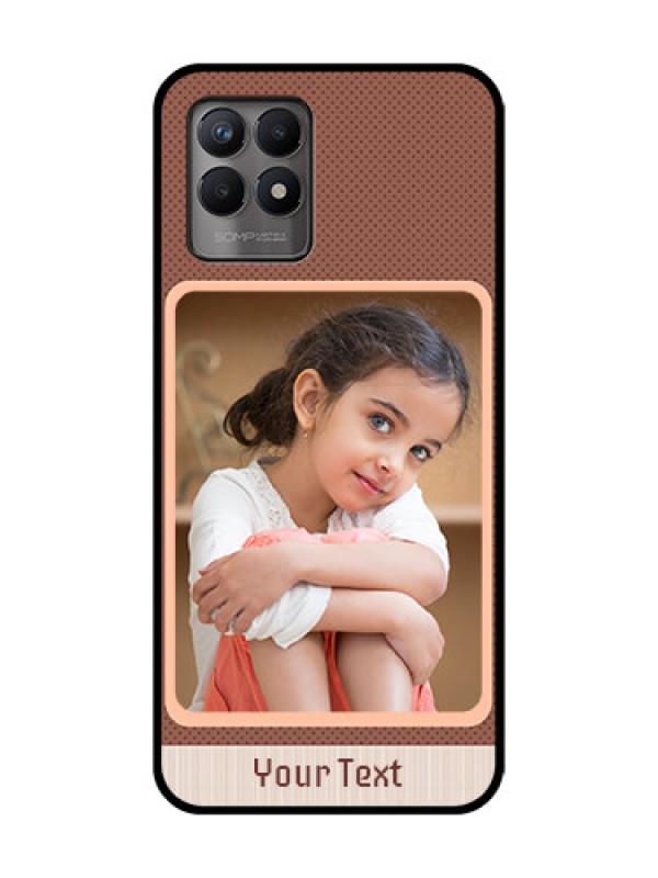 Custom Realme 8i Custom Metal Phone Case - Simple Pic Upload Design