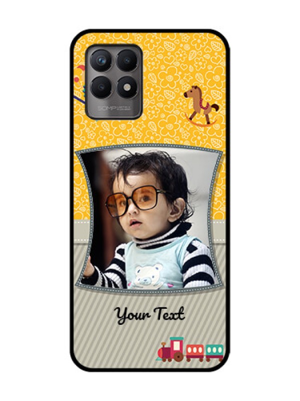 Custom Realme 8i Custom Metal Phone Case - Baby Picture Upload Design