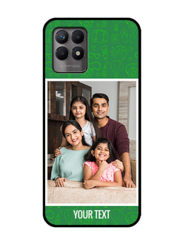 Custom Realme 8i Custom Metal Phone Case - Picture Upload Design
