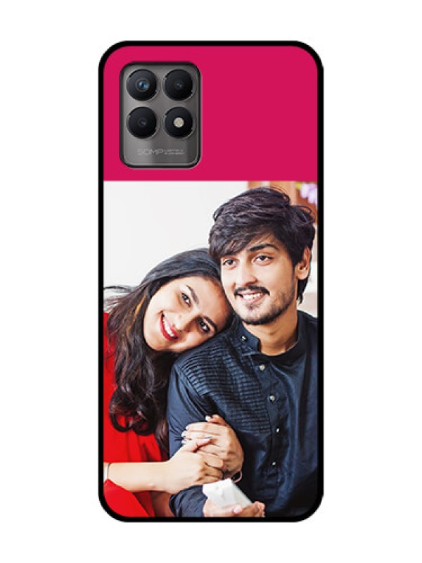Custom Realme 8i Custom Metal Phone Case - Anniversary Cover Design