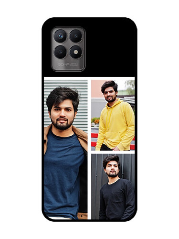 Custom Realme 8i Custom Metal Phone Case - Upload Multiple Picture Design