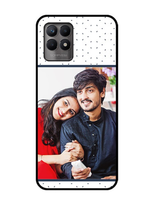 Custom Realme 8i Custom Metal Phone Case - Premium Dot Design
