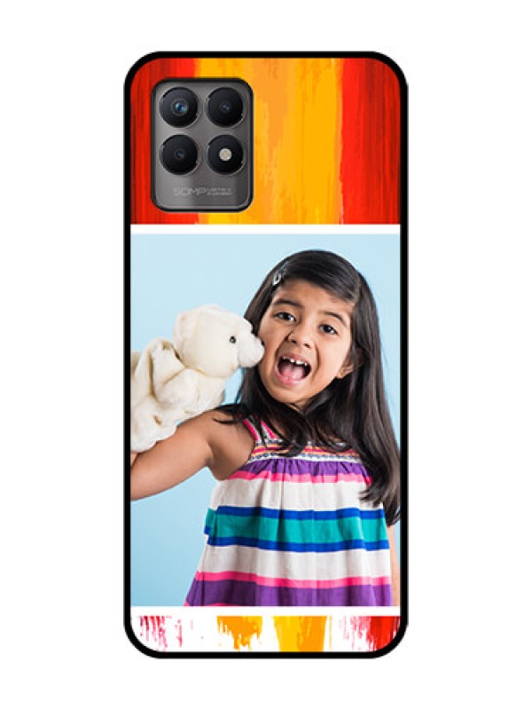 Custom Realme 8i Custom Metal Phone Case - Multi Color Design
