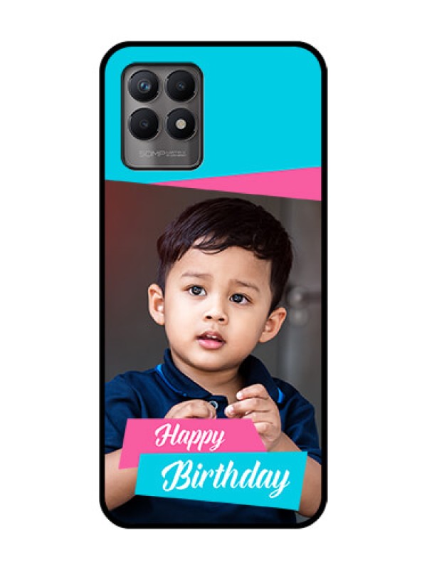 Custom Realme 8i Custom Metal Phone Case - Image Holder With 2 Color Design