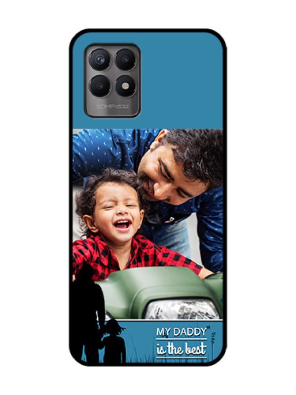 Custom Realme 8i Custom Metal Phone Case - Best Dad Design