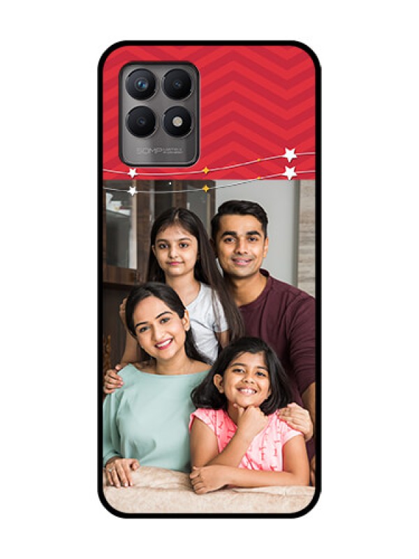 Custom Realme 8i Custom Metal Phone Case - Happy Family Design