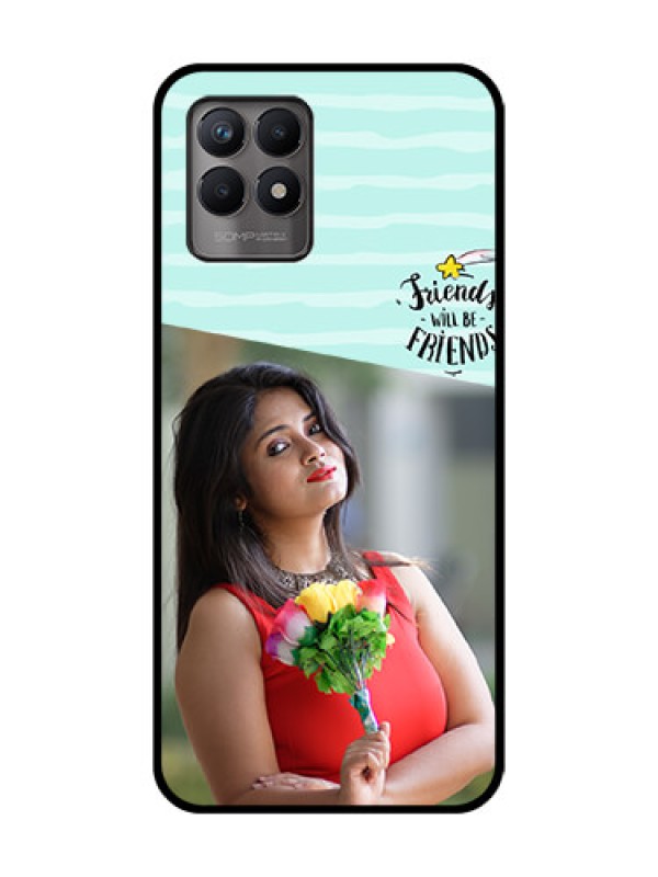 Custom Realme 8i Custom Metal Phone Case - Friends Picture Icon Design