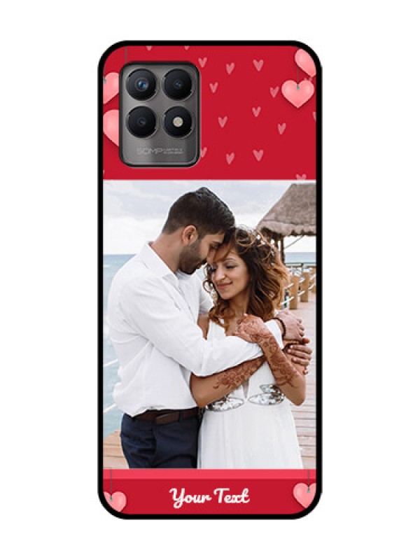 Custom Realme 8i Custom Metal Phone Case - Valentines Day Design