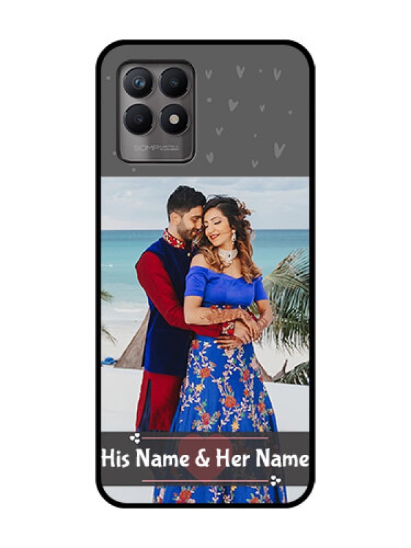 Custom Realme 8i Custom Metal Phone Case - Buy Love Design With Photo Online