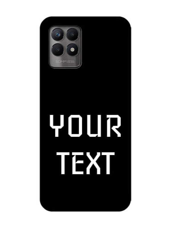 Custom Realme 8i Custom Metal Phone Case - Your Name Design